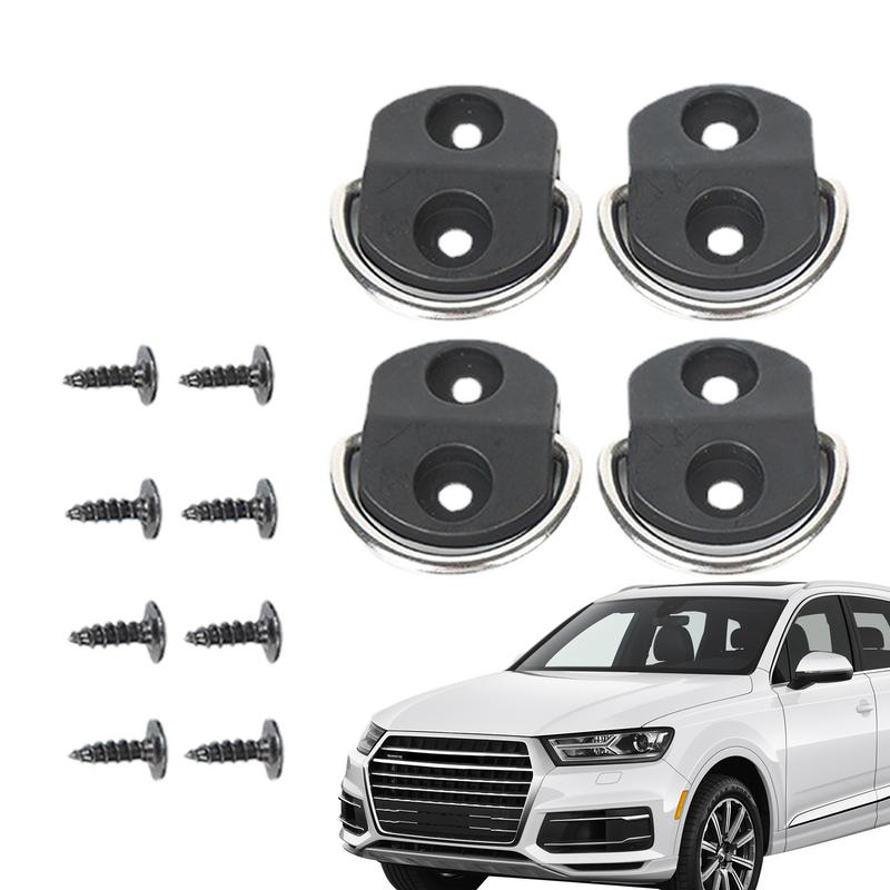 Cargo Net Floor Hook Ring Loop Flat Screen Net Fix Cargo Net Replacement Hooks Hardware Kit For Car Rear Cargo Net