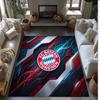 Bayern Munich Printed Flannel Area Rug Non Slip Soft Polyester Floor Carpet Indoor Decor Mat for Bedroom Living Room Sofa Game Room Home Decoration