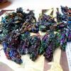 Specimen Natural Colorful Silicon Carbide Ornaments Peacock Color Stone Crystal
