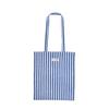 Bolsa Tote Estampada em Bloco Listrada Tomo Corporation, Azul, Feminina, Tamanho A4, Vertical, 32x38cm, 11725-750-508