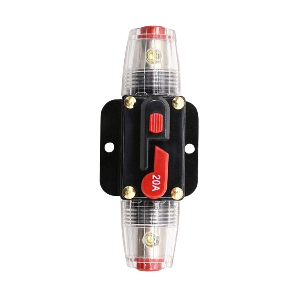 Автоматический выключатель с кнопкой сброса 20А 30А 40А 50А 60А 80А 100А 125А 150А Предохранитель с кнопкой сброса 12-24В DC Автомобильный Грузовой Предохранитель с кнопкой сброса