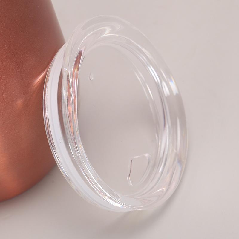 12oz Eggeskallkopp 304 Rustfritt Stål Dobbeltlags Vakuum Fargespray Maling Eggekopp Swig Stor Magekopp