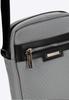 Wittchen Men's Classic Gray Messenger Bag, Gray Polyester