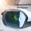 2PCS/Set Universal Carbon Fibre Car Rearview Mirror Rain Shield Board Sun Visor Shade