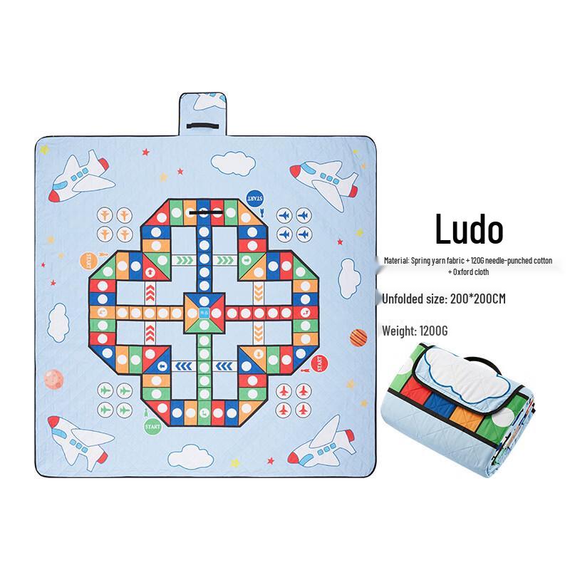 Ultrasonic Thickened Waterproof Outdoor Picnic Mat 200x200cm