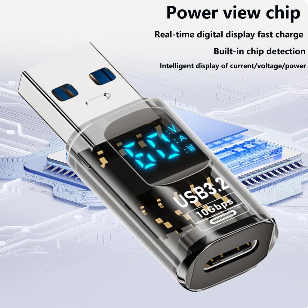 USB3.2 Digital Display Adapter 4K@60Hz USB-C OTG for iPhone16 15 Pro Max Samsung iPad PC Laptop 36W/PD-60W Fast Charge Data Sync
