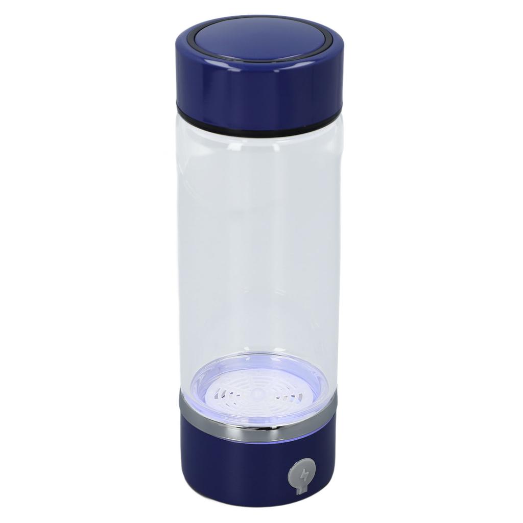 Hydrogen Water Bottle 420ml 3 Minute Rapid Electrolysis Hydrogen Rich Water Generator for Home