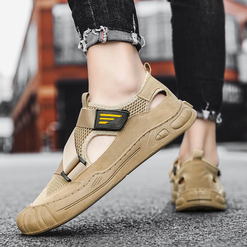 Outdoor Waterproof Men 'S Shoes Driving Shoes Casual Office Men 'S Shoes Summer Breathable Men 'S Sandals High Quality Beach Shoes