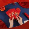 Chinese Style Lucky Money Pocket Paper Hong Bao Lucky Money Red Bag  Spring Festival