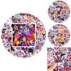 Amazing Digital Circus Cartoon Stickers 60 Count Fun And Unique Designs Car Decals