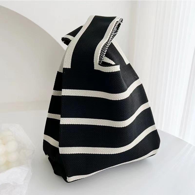 Knitted bag, gift bag, souvenir gift, woven bag, gift bag, fashion wrist bag, handbag, women's bucket bag.