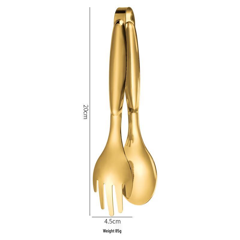 abdo Thickened Stainless Steel Buffet Serving Tongs Set