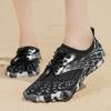 Women Camo Print Quick Dry Water Shoes Barefoot Aqua Sneakers Non Slip Five Fingers Beach Swim Surfing River Trekking  Shoes
