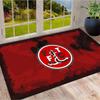 Flamengo FC Anchor Crest Print Area Rug Brazilian Football Club Non Slip Living Room Bedroom Gaming Floor Mat Soccer Fan Home Decor Rug