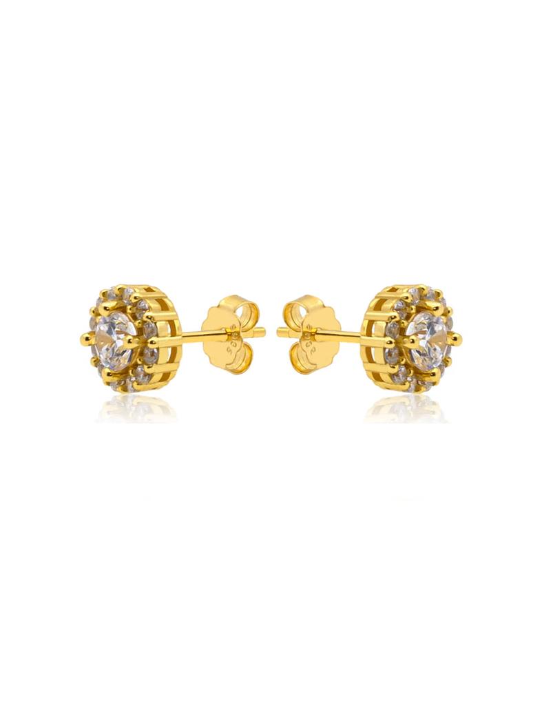 Iceball Ice Flower Earring