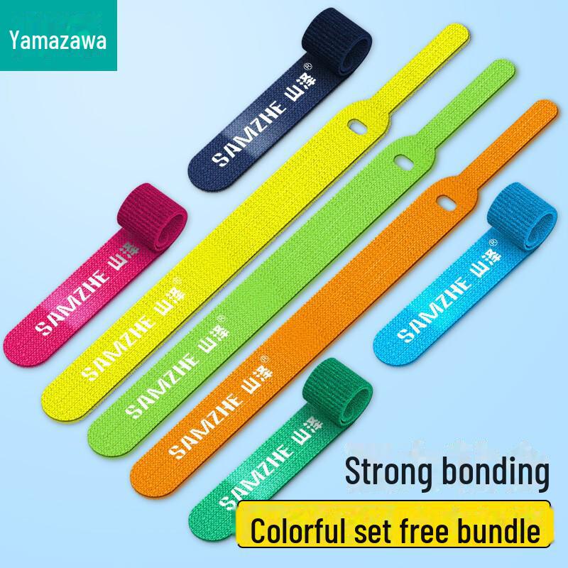 

Організатор кабелів на липучках Shanze з регулюванням 11*150mm 7 colors MST-05