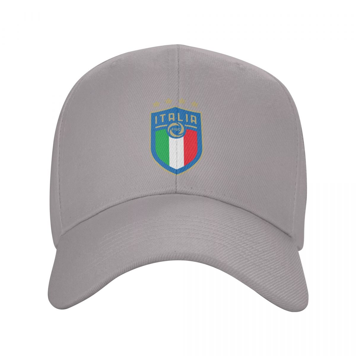

Персоналізована бейсболка Italia Figc для жінок унісекс, дихаючий італійський футбольний подарунок, капелюх для тата на відкритому повітрі Adjustable Cap