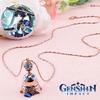 Impact Genshin Wanderer Necklace Cos Props Bell Pendant Jewelry Accessory Gifts