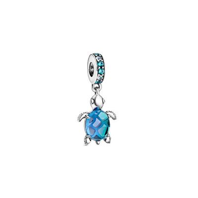 Ocean Series Glass Turtle Pendant Women Jewelry 798939C01