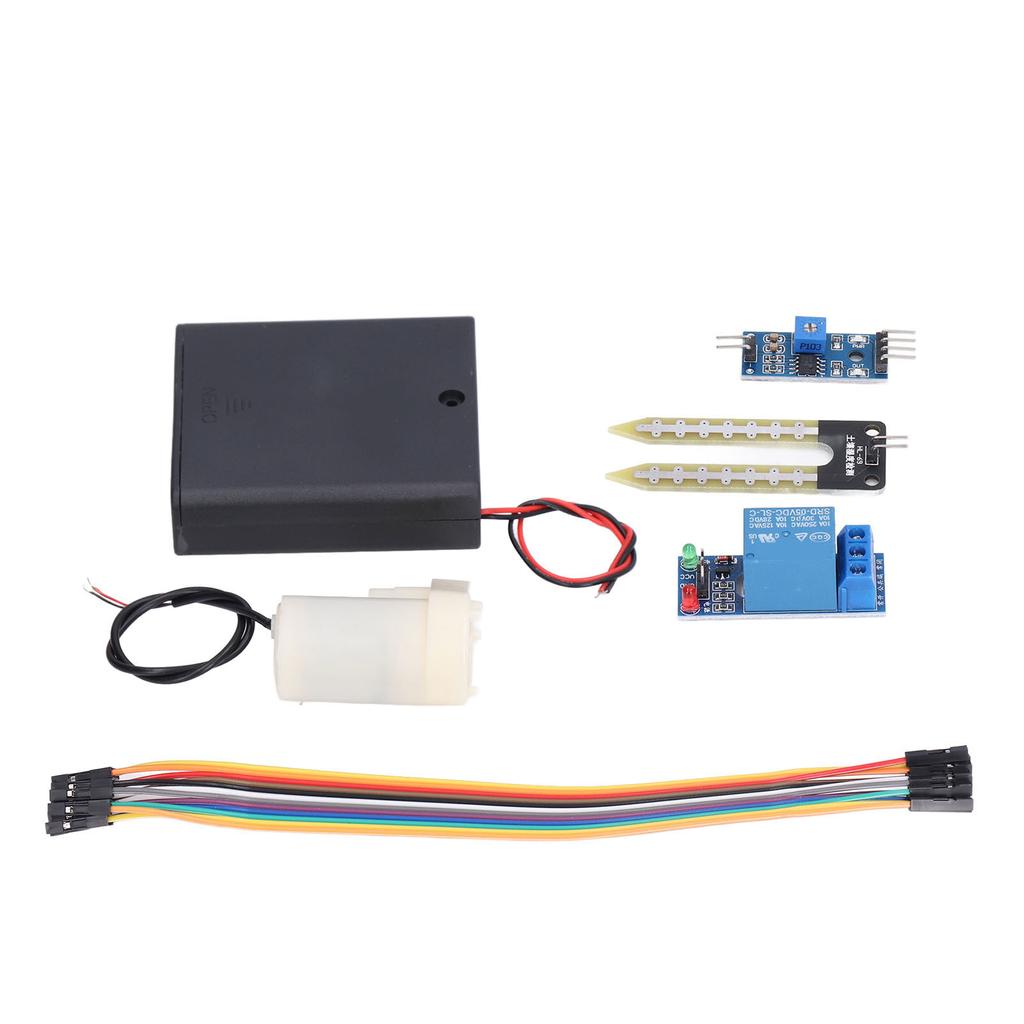 DIY Electronic Watering Kit Automatic Irrigation System Module Soil Moisture Sensor Pump