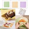 Colorful Gingham Food Wrapping Paper Waterproof and Greaseproof Wax Paper Sheets for Baking Sandwich Snacks Bread and Party Use