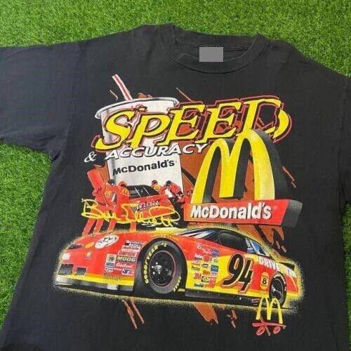 

Винтажная футболка унисекс Bill Elliott Nascar W00930 1999 года