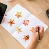 50Pcs/Set Starfish Emoji Series 01 Stickers DIY Fashion Waterproof Doodle Decals Stickers
