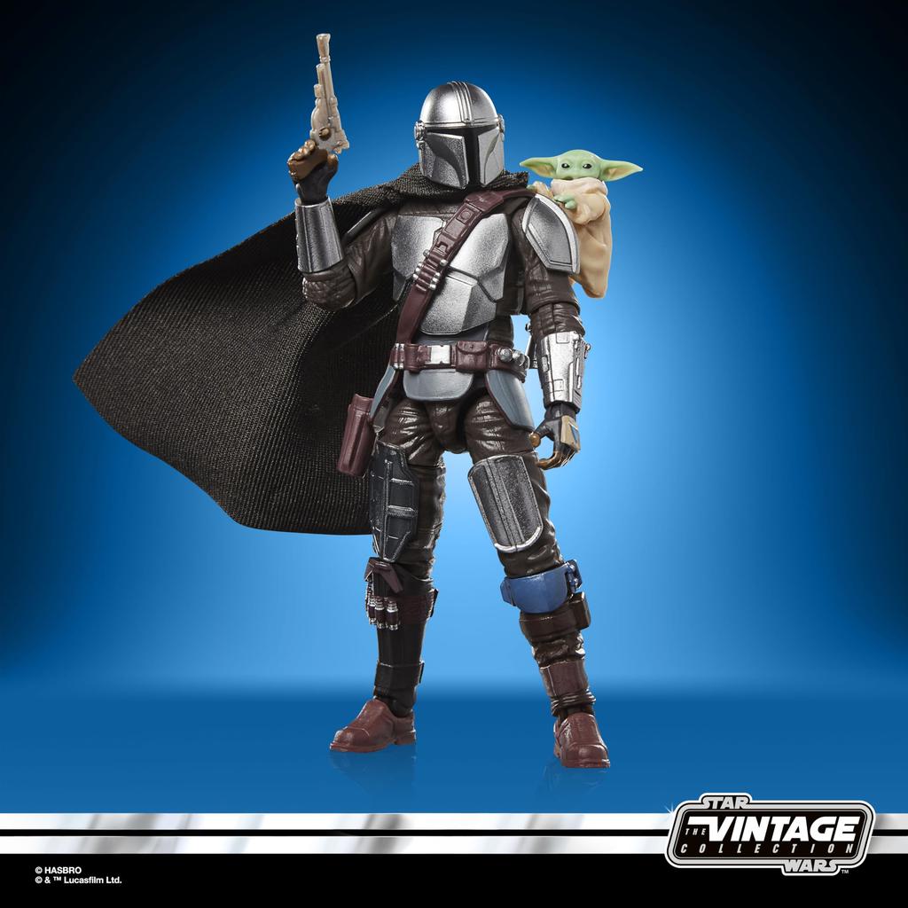 Hasbro STAR WARS Vintage Collection Star Mandalorian and Glogoo Premium Cm Collectible Action Figure G2532 Wars/The 9.5 (Authentic)