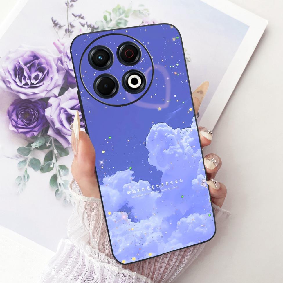 Phone Case For Tecno Spark 30 Pro 4G Cover KL7 Luxury Fashion Cute Cat Funny Painted Bumper For Tecno Spark 30 Pro 4G Casing