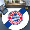 Bayern Munich Round Area Rug,Carpet Rug for Living Room Bedroom Sofa Playroom Decor,Non-slip Floor Mat
