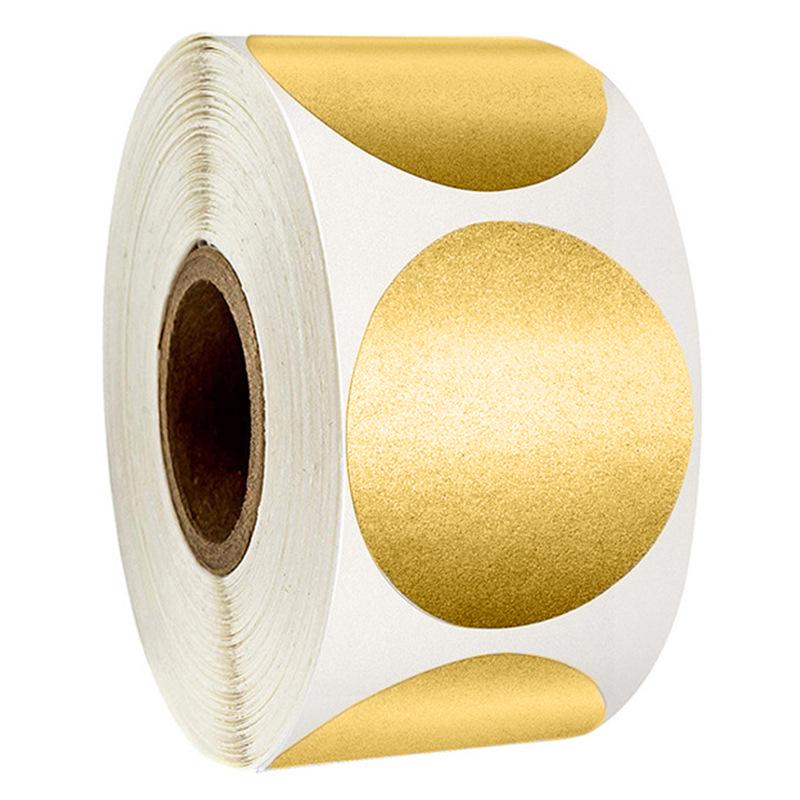 

Gold Heart Scratch-Off Silver Stickers, Self-Adhesive Labels for Envelopes, 300 Sheets/Roll