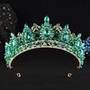 DIEZI Handmade Elegant Bridal Crystal Beads Tiara For Women Girls Wedding Party Luxury Queen Crown Hair Dress New Accessories