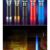 Novel Refillable Butane Turbo Gas Jet Flame Lighters Outdoor BBQ Gun Windproof Lighter Smoking Cigars for Men Kitchen Accessory