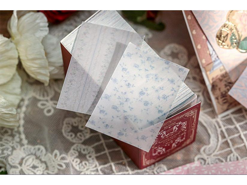 Mr. Paper Retro Collection: Floral & Butterfly Decorative Handbook Material