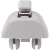 Pack of 2 Gray Interior Sun Visor Clip Bracket for A6 A7 A8 S6 S7 S8 for Pass