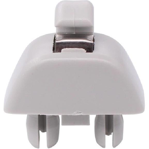 Pack of 2 Gray Interior Sun Visor Clip Bracket for A6 A7 A8 S6 S7 S8 for Pass