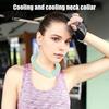 Leak-proof Cooling Tube Portable Neck Tub for Summer, Lightweight Wearable Cooler, Wrap Reusable Ice Cold Ring, Heatstroke Prevention Collar Durable