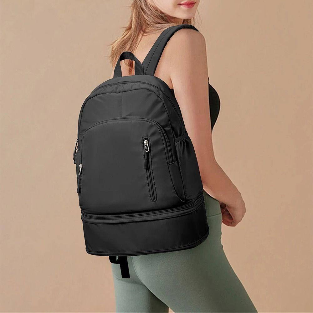 Large Capacity Fitness Training Bag Wet Dry Separation Students School Bags  Outdoor Sports