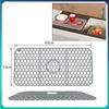 Siawadeky Silicone Sink Cuttable Draining Drying Plate Protects Kitchen and Dining Tables Mat, Mat, Non-Slip Mat, Holder, Scratch-Resistant,