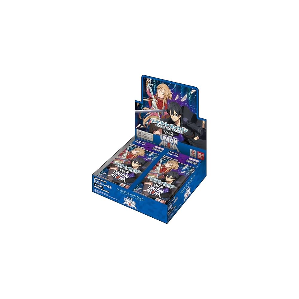 Bandai Union Arena Booster Pack Sword Art Online Vol. 2 Box 16 Packs Suitable for Ages 9 and Up