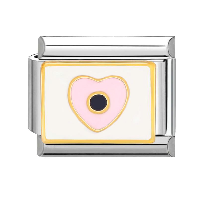 Ručně vyráběný italský kreslený náramek s ocelovým dnem: Roztomilé, Kreativní, DIY Šperkové Doplňky