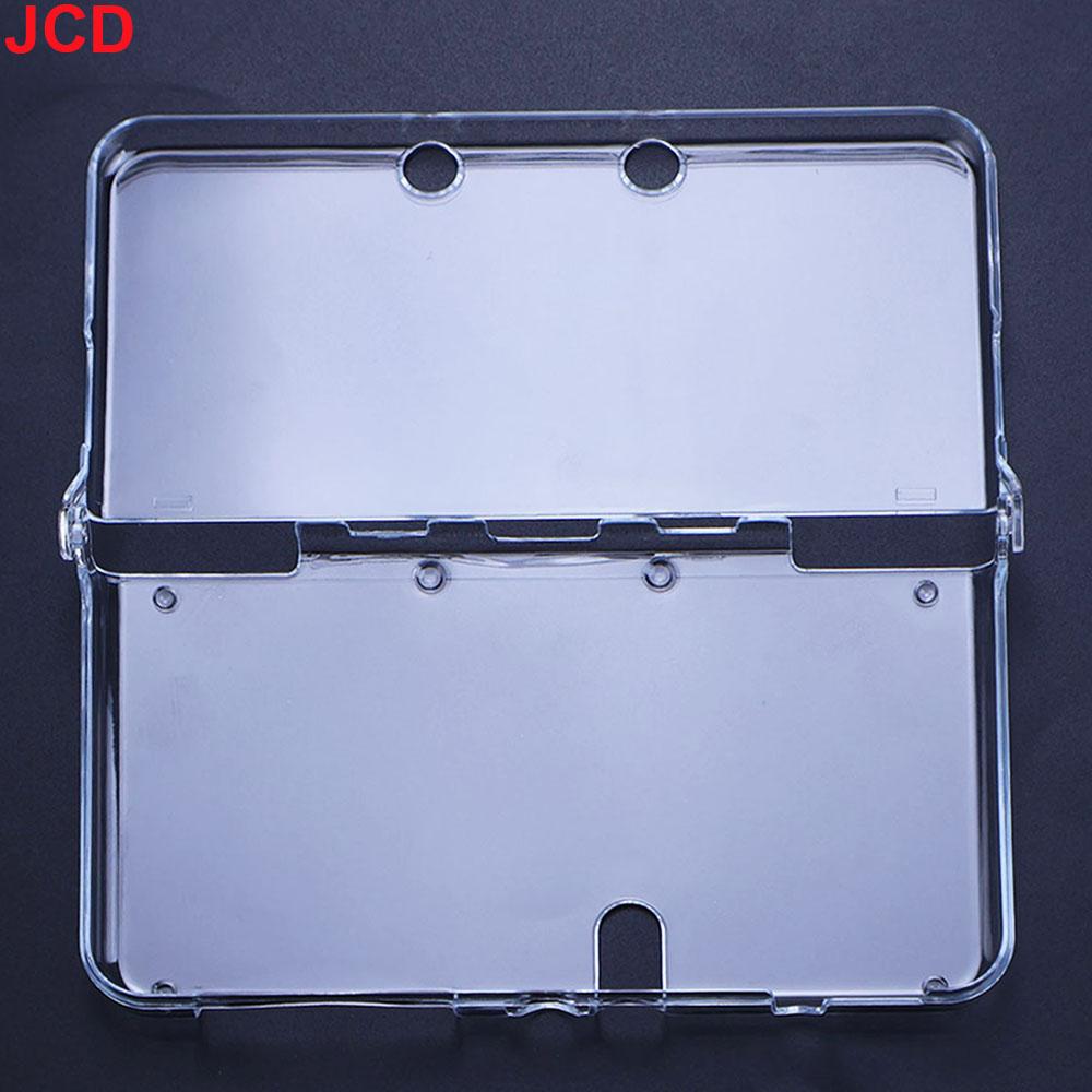 JCD Plastic Clear Crystal Shell Skin Case Cover For 3DS 3DS XL LL New 3DS New 3DS XL/LL Game Console With Screen Protective Film