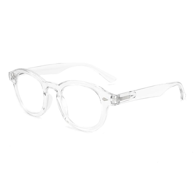 

Classic And Elegant Reading Glasses For The Elderly One-Piece Nose Pads Ultra-Light Patterned Mirror For Men And Women +1.0