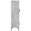 Highboard Concrete Grey 69.5 x 31 x 115 cm Particleboard