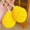 Cheese Bath Ball Japanese Super Soft Lovely Sponge Bath Towel Ladies Children Bath Flower Bath Honeycomb Blister Bath Magic