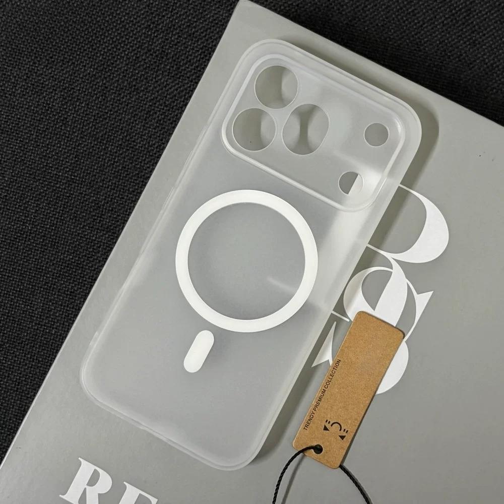 For Honor 600 Pro Case New Matte Ultra Thin TPU Translucent For Magsafe Magnetic Protect Phone Cove For Honor 600 Shell Bumper