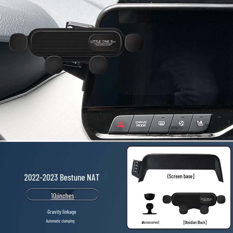 Compatible with 22-23 Bestune NAT Models: Mobile Phone Holder & Navigation Frame for Car Screen Modification