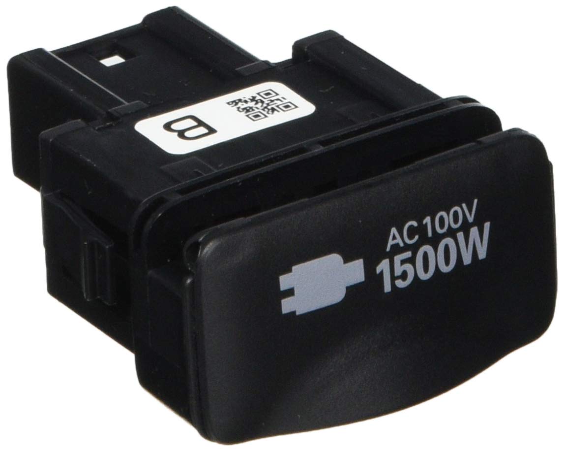 

Оригинальная розетка питания Toyota в сборе 3 для номера детали №. (черный) Alphard/Vellfire/Гибрид, 85530-58070-C0 чёрный