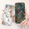 For Xiaomi Redmi 9A Case Luxury Flowers Candy Painted Cover 6.53'' Soft Silicone Phone Case For Redmi 9AT 9A Redmi9A Fundas Capa