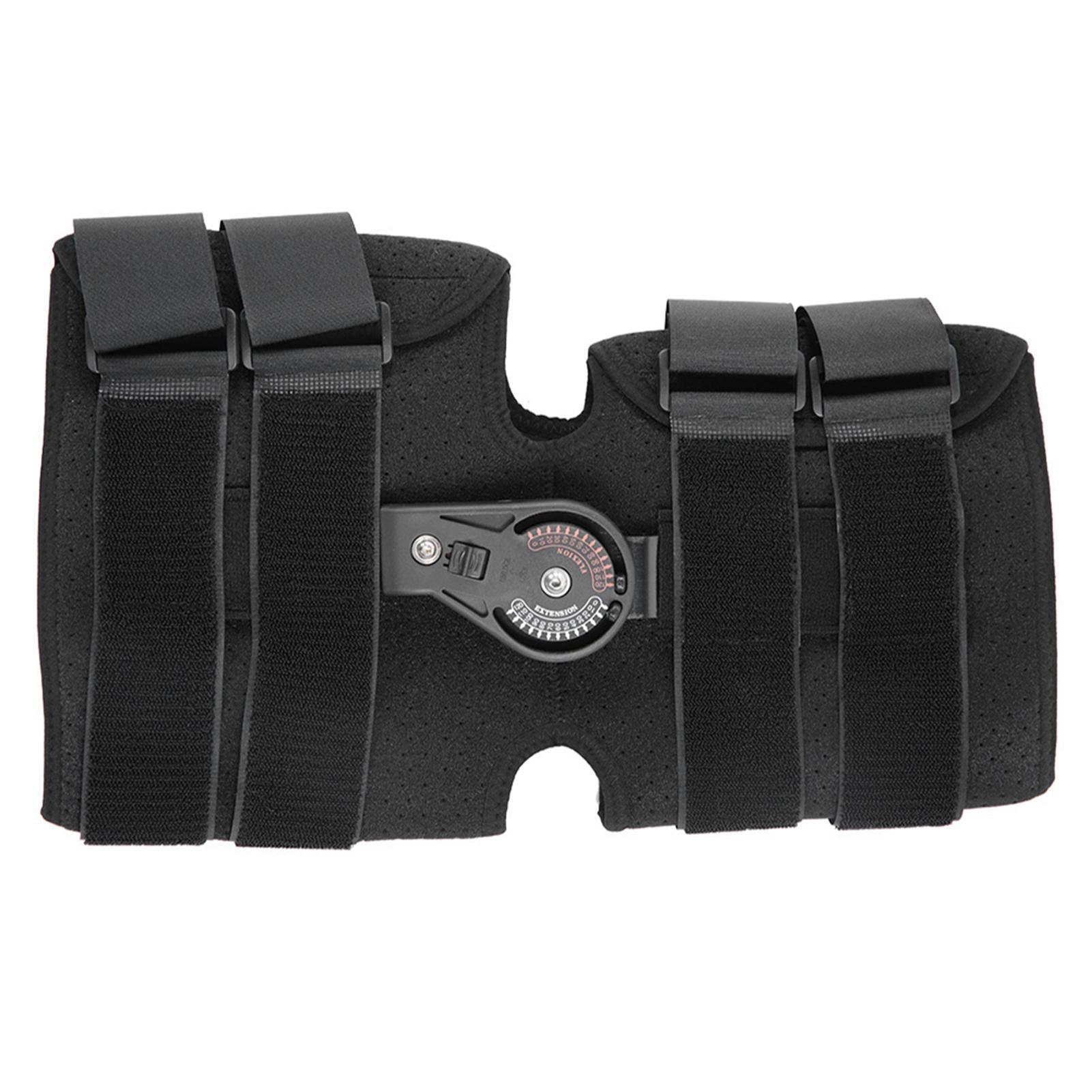 

Короткий регулируемый наколенник с шарниром, бандаж для связок, поддержка колена, протектор S